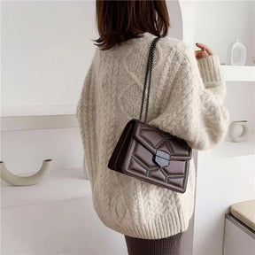 BOLSA DE COURO ELISE