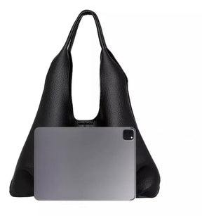 BOLSA DE COURO FLAIR COM NÉCESSAIRE
