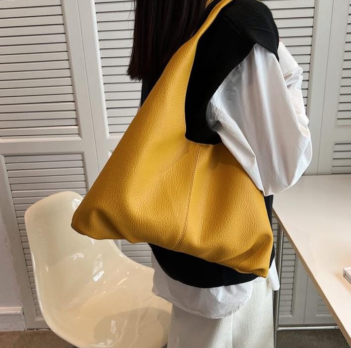 BOLSA DE COURO FLAIR COM NÉCESSAIRE
