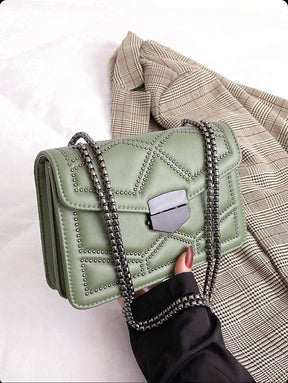 BOLSA DE COURO ELISE