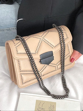 BOLSA DE COURO ELISE